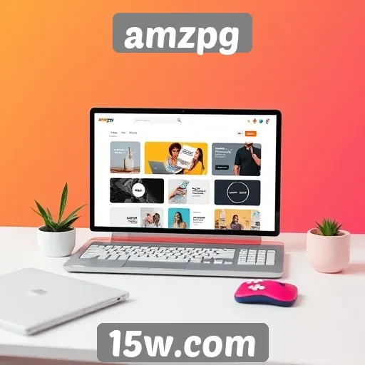 experiência de usuário aprimorada no site amzpg